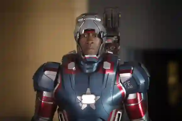 IRON MAN 3, Don Cheadle, 2013. ph: Zade Rosenthal/ Walt Disney Pictures/courtesy Everett Collection Walt Disney Co./Cour