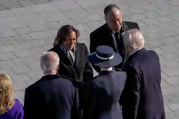 Kamala Harris and Doug Emhoff