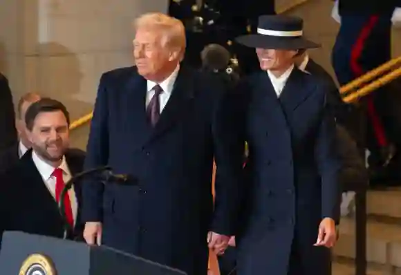 Donald Trump and Melania Trump