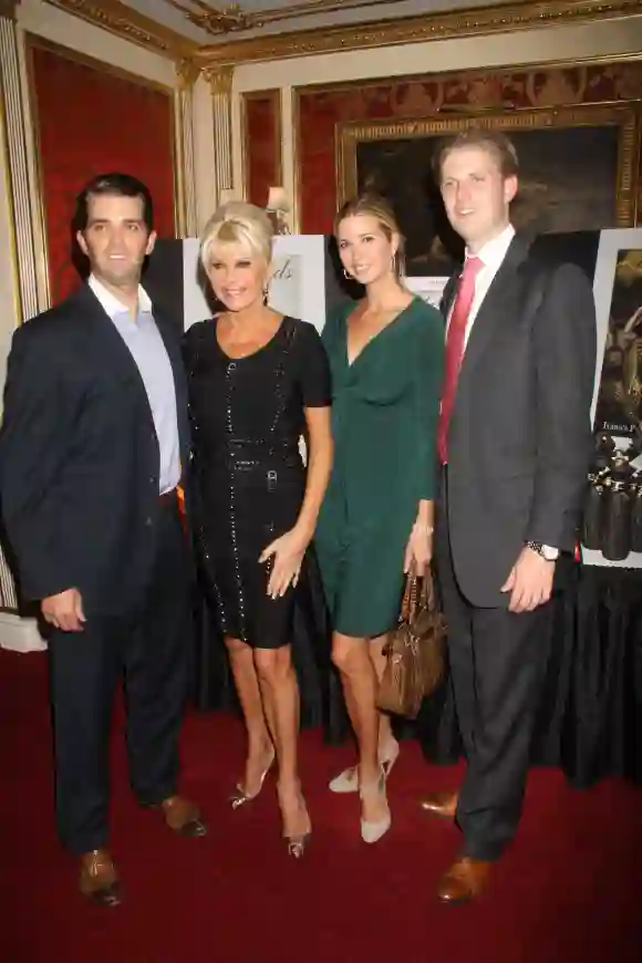 Ivana Trump has three children with Donald Trump: Donald Jr, Ivanka and Eric