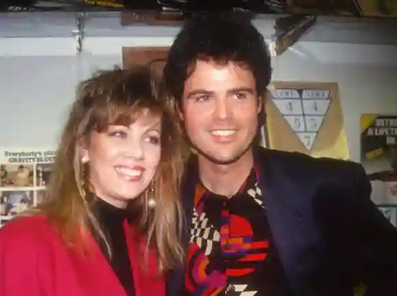 Donny Osmond and Debbie Osmond