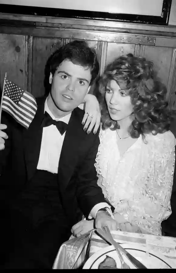 Donny Osmond and Debbie Osmond