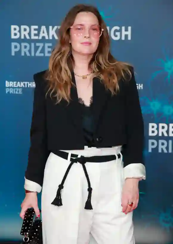 Drew Barrymore at the 8th Annual Breakthrough Prize Ceremony on November 03, 2019, in Mountain View, California.