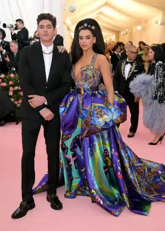 Dua Lipa and Isaac Carew