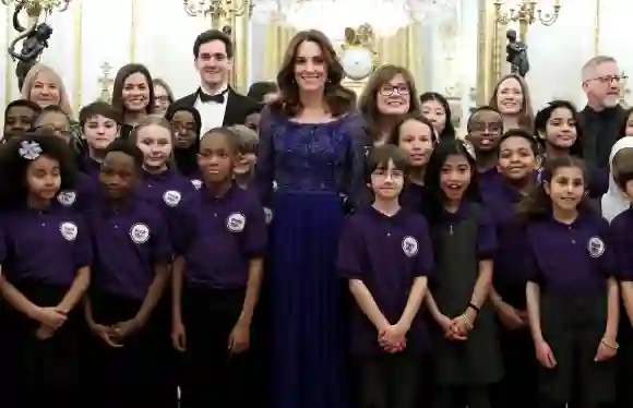 Duchess Catherine hosted a reception for the children's charity Place2Be on Monday evening.