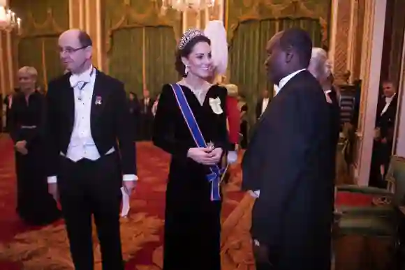 Duchess Catherine Diplomatic Corps Reception