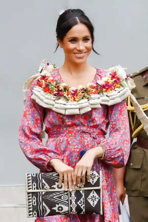 The Duchess of Sussex visits the University of the South Pacific in Suva, Fiji