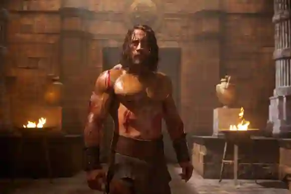 Dwayne Johnson in "Hercules"