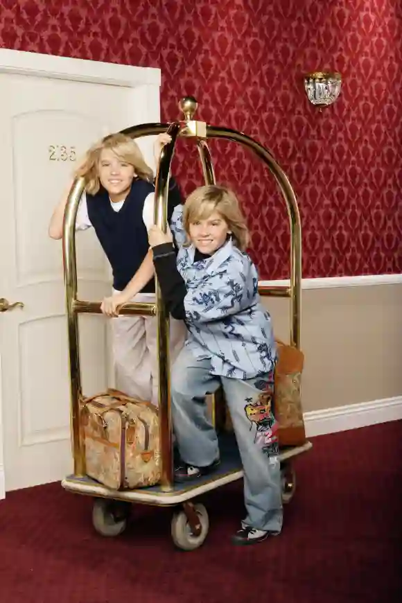 Cole Sprouse and Dylan Sprouse in 'The Suite Life of Zack and Cody' 2005-2008.