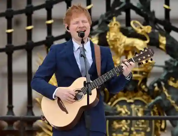 . 05/06/2022. Londres, Royaume-Uni. Ed Sheeran participe au concours Platinum Pageant lors de la dernière journée du Platinum Jub