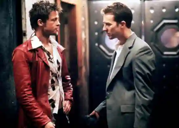 Edward Norton y Brad Pitt en 'Fight Club'
