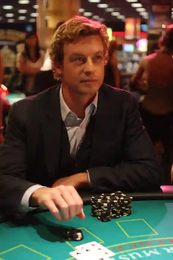 Simon Baker in a scene from the series 'The Mentalist'.