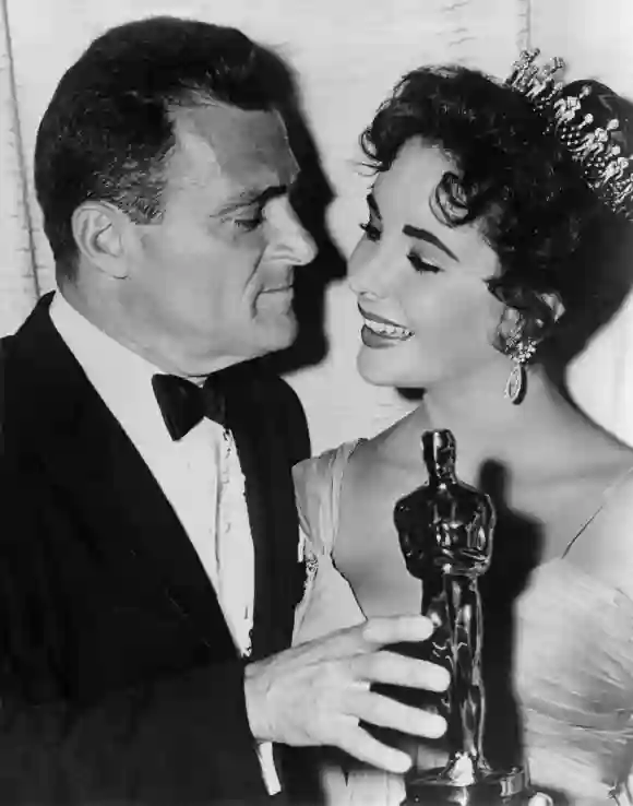 Elizabeth Taylor and her husband Michael Todd
