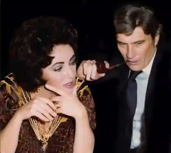 Elizabeth Taylor and John Warner