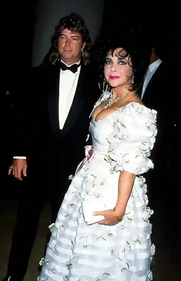 Elizabeth Taylor and Larry Fortensky