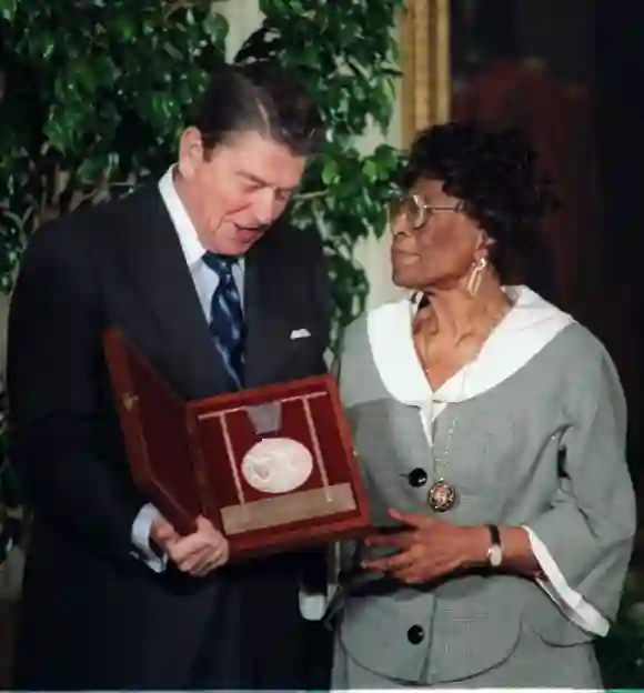 Ronald Reagan et Ella Fitzgerald