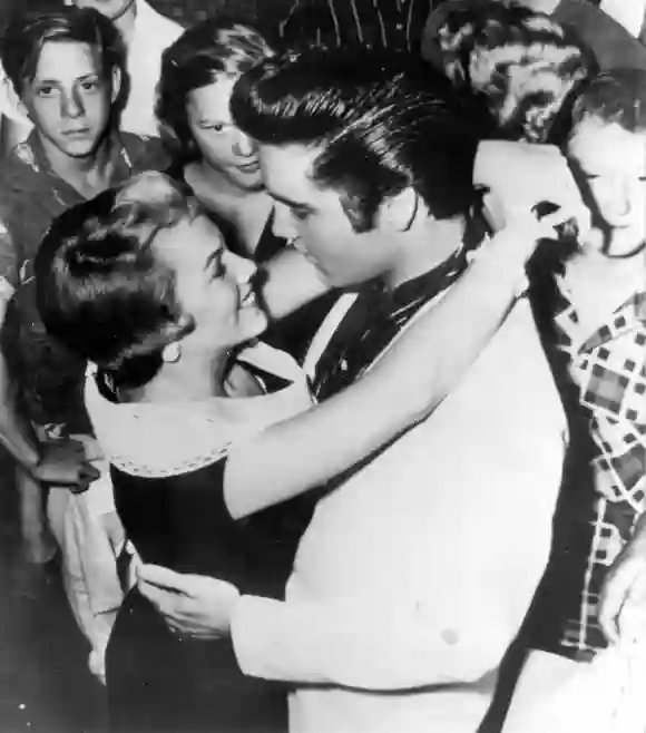 Elvis Presley and Anita Wood