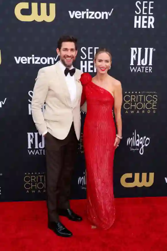 Emily Blunt and John Krasinski