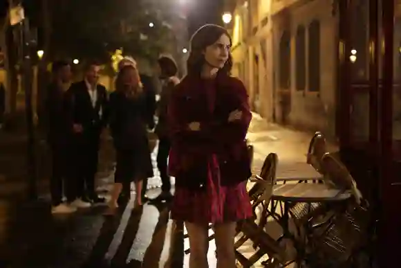 Lily Collins as "Emily Cooper" in 'Emily in Paris'