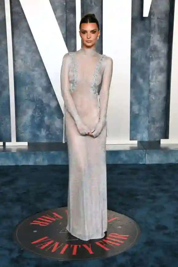 Emily Ratajkowski at the 2023 Vanity Fair Party