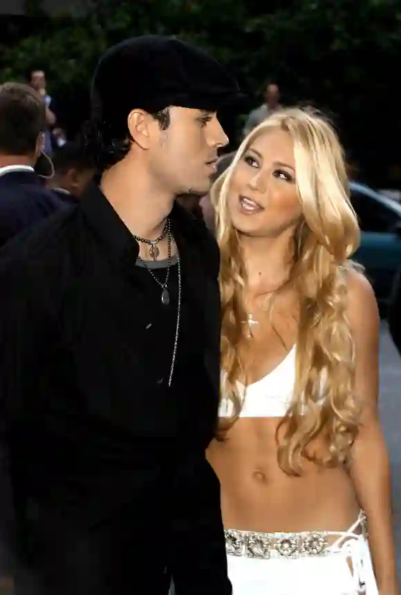 Enrique Iglesias y Anna Kurnikova