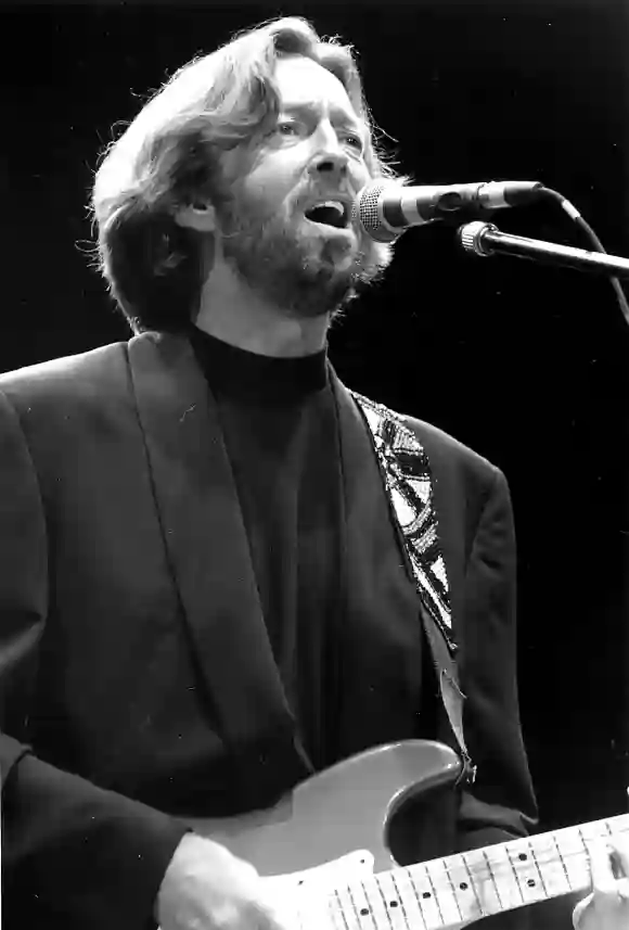 Eric Clapton actuando en 2019.