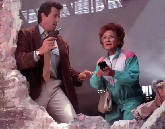 Sylvester Stallone, Estelle Getty in 'Stop! Or My Mom Will Shoot'