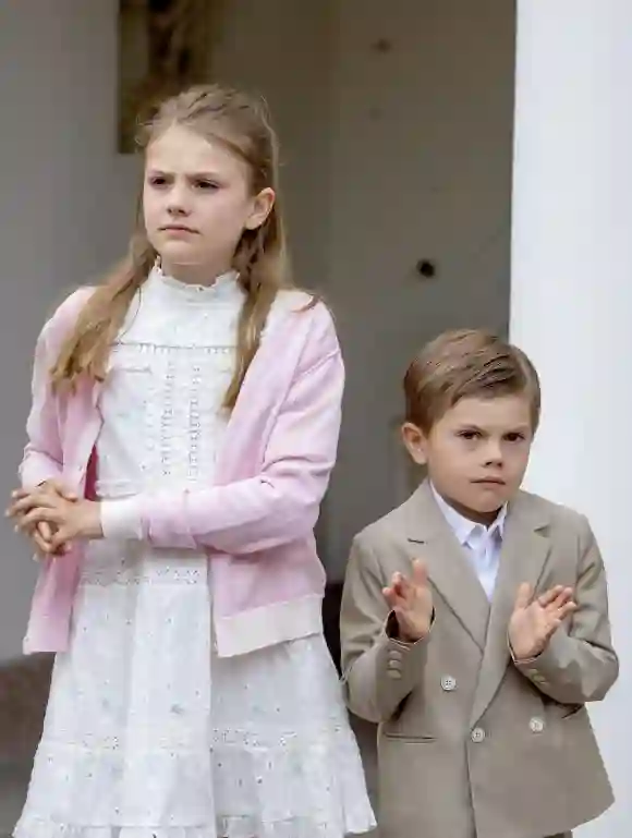 Princess Estelle Prince Oscar Royals Sweden