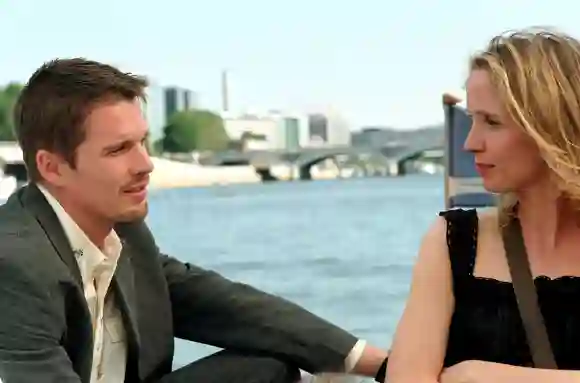 Ethan Hawke and Julie Delpy