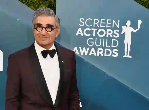 Eugene Levy arrives for the 26th annual SAG Awards held at the Shrine Auditorium in Los Angeles on Sunday, January 19,