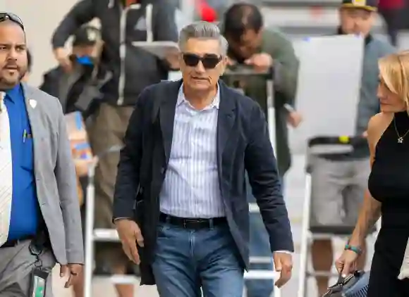 Celebrities spotted at the Jimmy Kimmel Live! Featuring: Eugene Levy Where: Los Angeles, California, United States When: