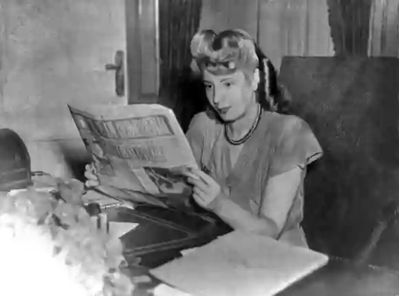 Eva Perón en 1947
