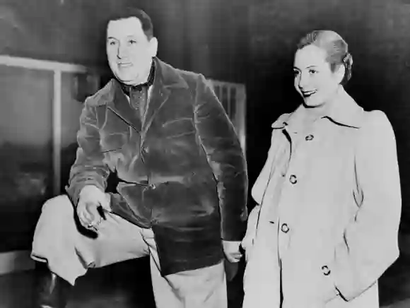 Eva Perón y su esposo Juan Perón