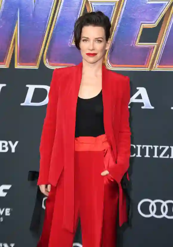 Evangeline Lilly at the Avengers: Endgame Premiere