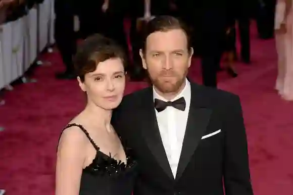 Eve Mavrakis and Ewan McGregor