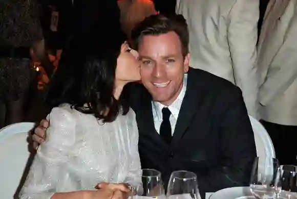 Eve Mavrakis and Ewan McGregor