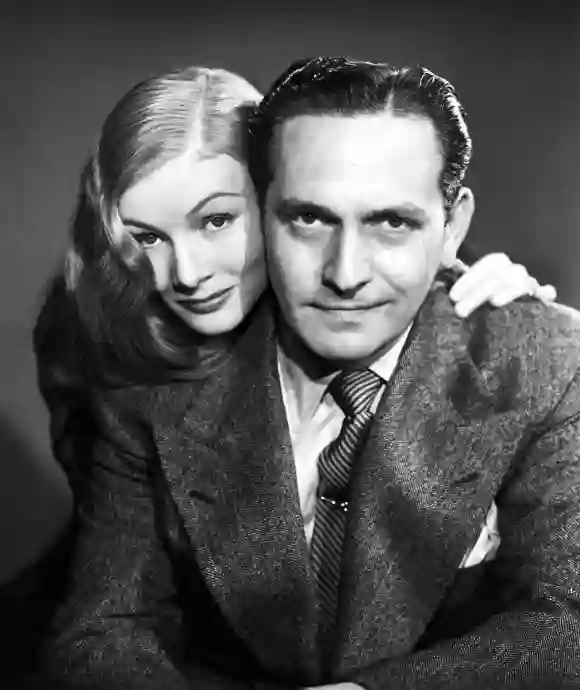 Fredric March and Veronica Lake