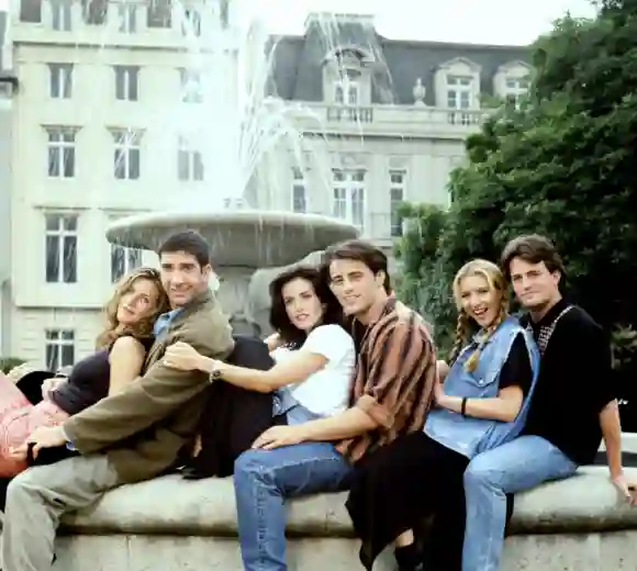 El reparto de 'Friends' Jennifer Aniston, David Schwimmer, Courteney Cox, Matt LeBlanc, Lisa Kudrow y Matthew Perry