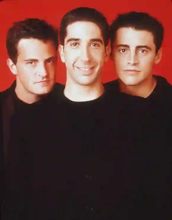 'Friends': Matthew Perry, David Schwimmer and Matt LeBlanc