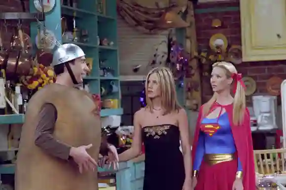 David Schwimmer, Jennifer Aniston et Lisa Kudrow dans "Friends".