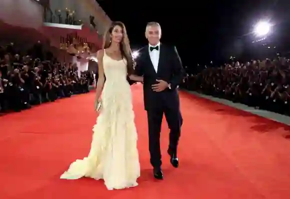 Amal Clooney and George Clooney