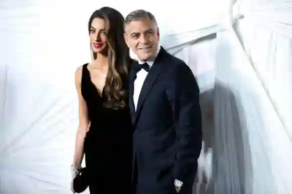 Amal Clooney and George Clooney