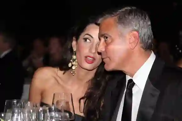 Amal Clooney and George Clooney