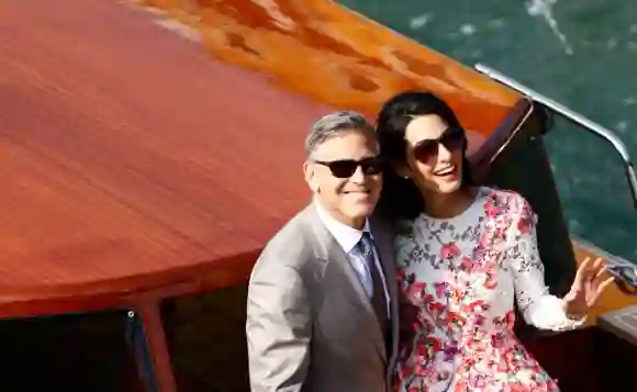 George Clooney and Amal Clooney