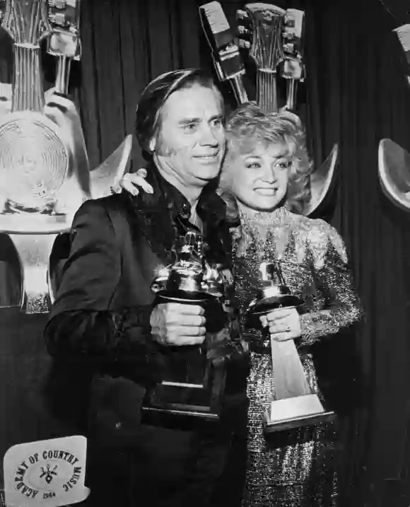 George Jones and Barbara Mandrell