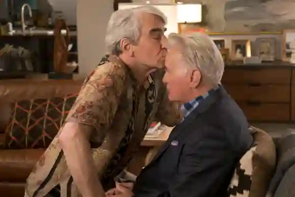 Sam Waterston and Martin Sheen in 'Grace and Frankie'.
