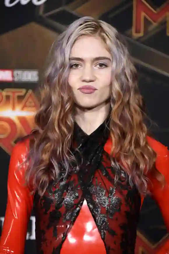 Grimes assiste à la première de Marvel Studios "Captain Marvel" le 04 mars 2019 à Hollywood, Californie.