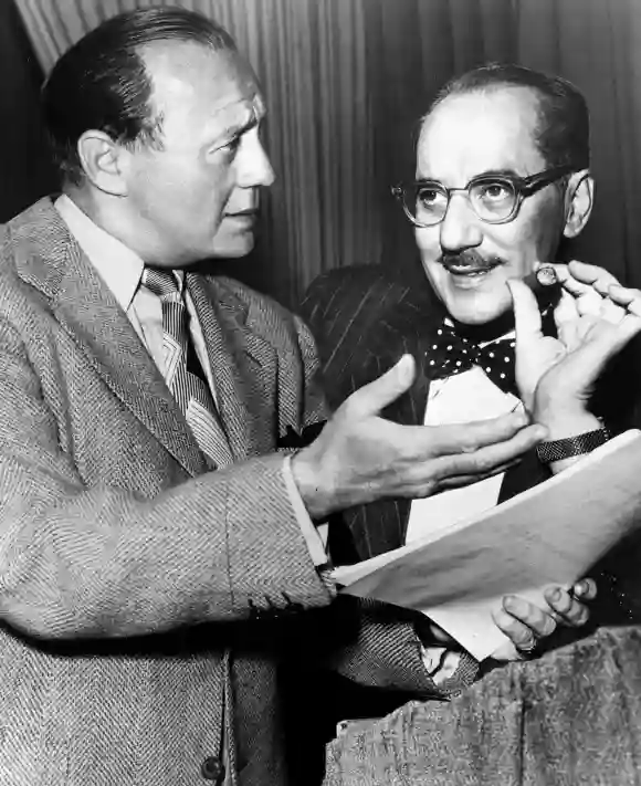 JACK BENNY PROGRAM, Jack Benny, Groucho Marx, 1950-65 Courtesy Everett Collection !ACHTUNG AUFNAHMEDATUM GESCHÄTZT! PUBL