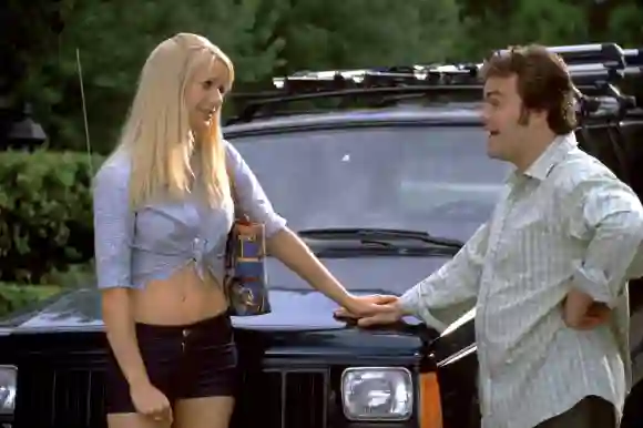 Gwyneth Paltrow and Jack Black in 'Shallow Hal'