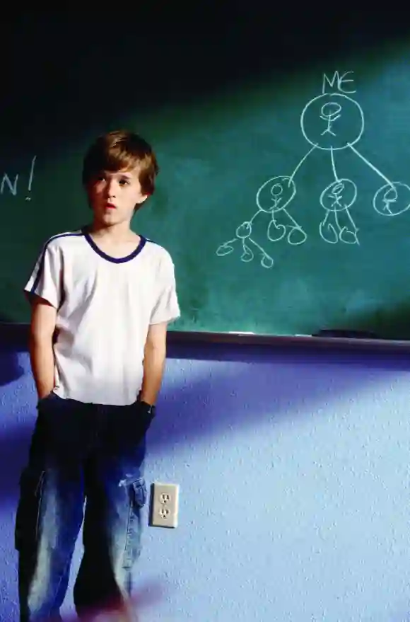 Haley Joel Osment in a scene from the movie 'Pay it Forward'.